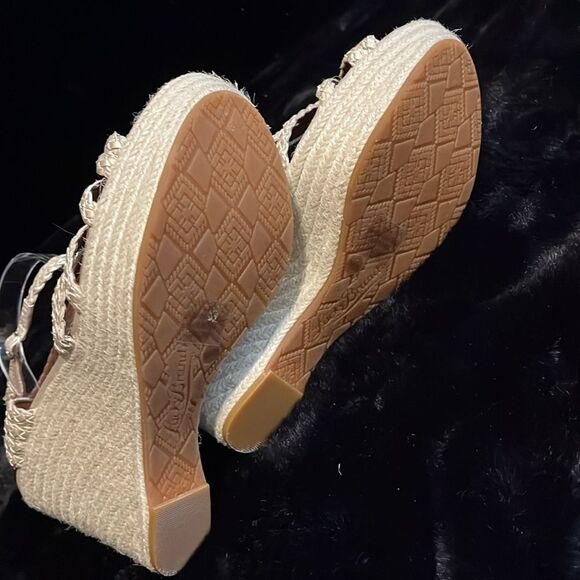 Lucky Brand Espadrille Wedge Sandals - Picture 6 of 10